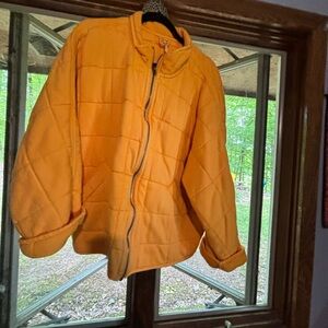 Free People quilted jacket. Excellent condition.